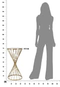 Miniatyrbild 8 av 8: FURNLUX SOFFBORD HYPNOS GULD 35CM