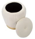 Miniatyrbild 4 av 8: FURNLUX SITTPUFF PARIS BEIGE 43CM