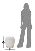 Miniatyrbild 8 av 8: FURNLUX SITTPUFF PARIS BEIGE 43CM