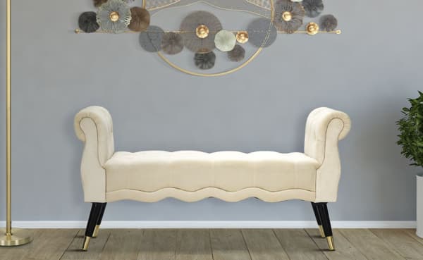 FURNLUX OTTOMAN PARIS BEIGE 120CM
