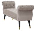 Miniatyrbild 3 av 10: FURNLUX OTTOMAN PARIS GRÅ 120CM