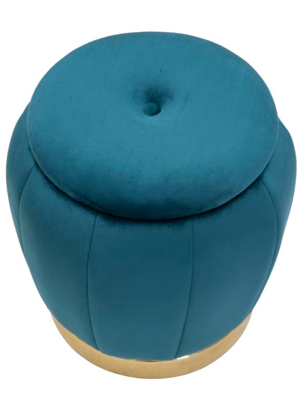FURNLUX SITTPUFF PARIS BLÅ 43CM