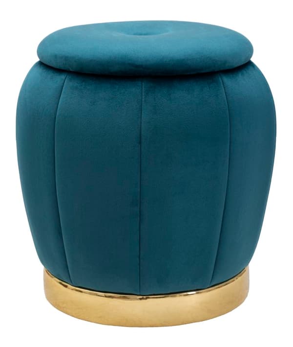 FURNLUX SITTPUFF PARIS BLÅ 43CM