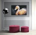 Miniatyrbild 10 av 10: FURNLUX SITTPUFF LINJE RÖD 71CM (2 ST)