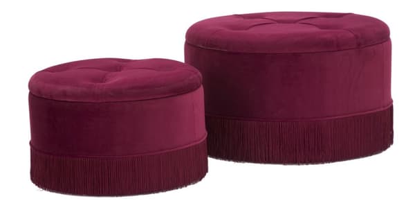 FURNLUX SITTPUFF LINJE RÖD 71CM (2 ST)