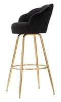 Miniatyrbillede 3 af 9: FURNLUX BARSTOL VIENNA SORT 55CM