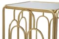 Miniatyrbild 5 av 7: FURNLUX SIDOBORD ARTY GOLD 35CM (2 ST)