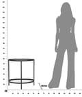 Miniatyrbild 9 av 9: FURNLUX SIDOBORD MAYCOS SVART 54CM
