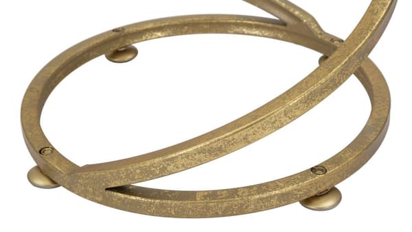 FURNLUX SIDOBORD SPIRAL GULD 28CM