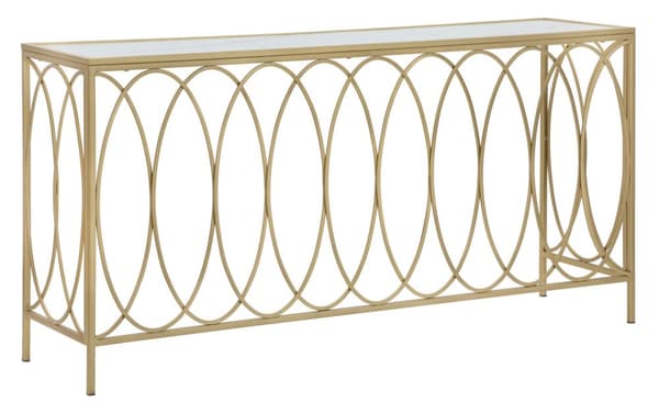 FURNLUX KONSOLBORD MARMOR GULD 160CM