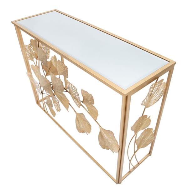 FURNLUX KONSOLBORD FERRO GULD 108CM