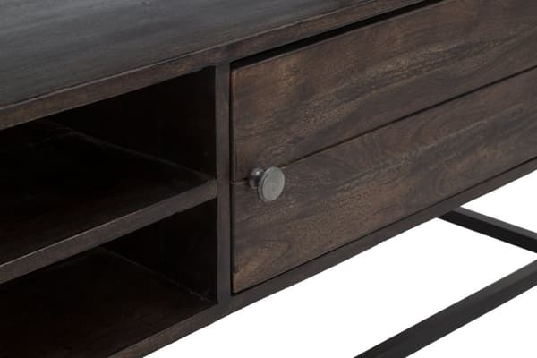 FURNLUX SKÄNK BRÄNNBRUN 120CM