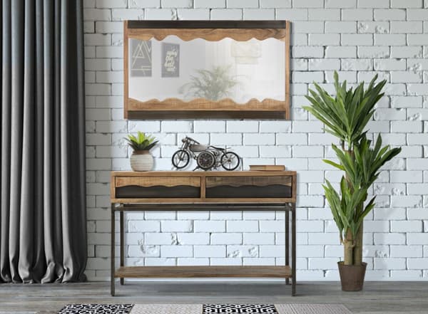FURNLUX KONSOLBORD YELLOWSTONE BRUN 118CM