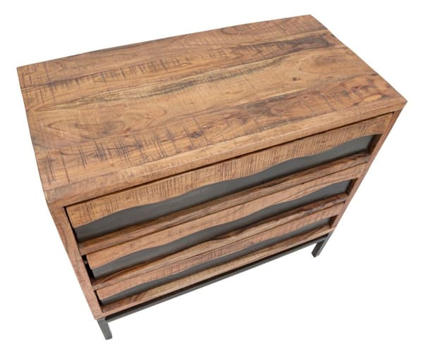 FURNLUX BYRÅ YELLOWSTONE BRUN 88CM