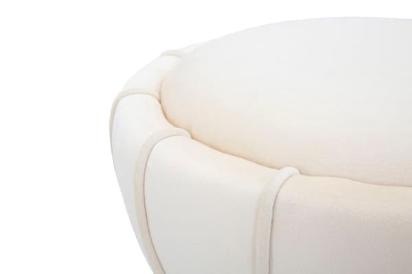 FURNLUX SITTPUFF BLOMMA BEIGE 40CM