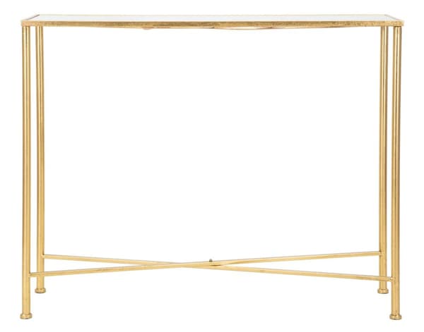 FURNLUX KONSOLBORD BUTTERFLY GULD 100CM