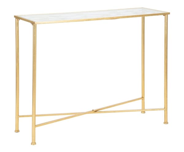FURNLUX KONSOLBORD BUTTERFLY GULD 100CM