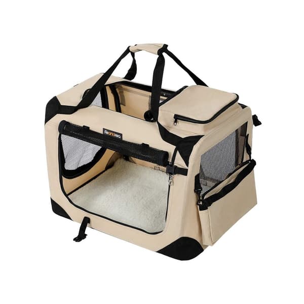 Lemmikkieläinten kantolaukku beige XL