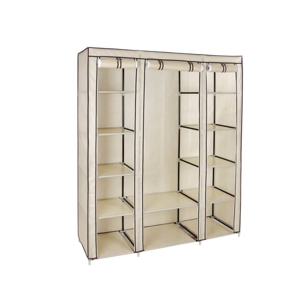 Vaatekaappi 175 x 150 cm beige