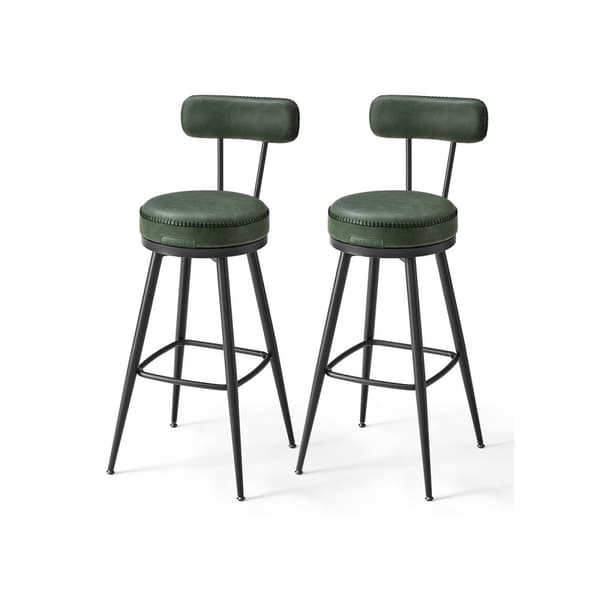 EKHO Collection - Baarijakkarat, 2 kpl, kääntyvä selkänoja, metsänvihreä