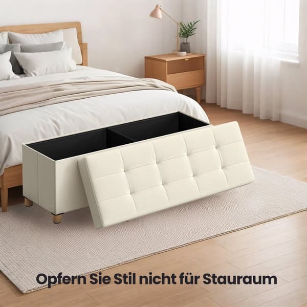 Jakkara, kokoontaitettava penkki säilytystilalla, jalat