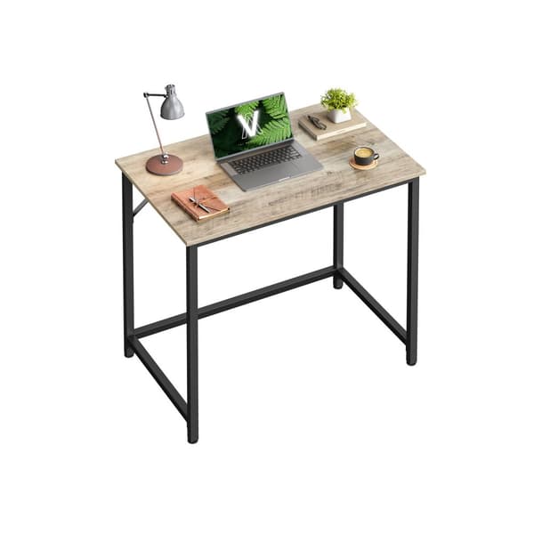 Smalt skrivebord i industrielt design