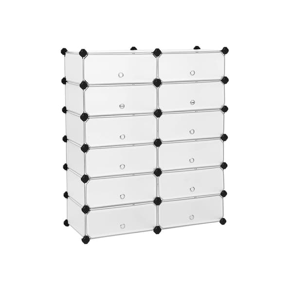 6-kerroksinen kenkäteline