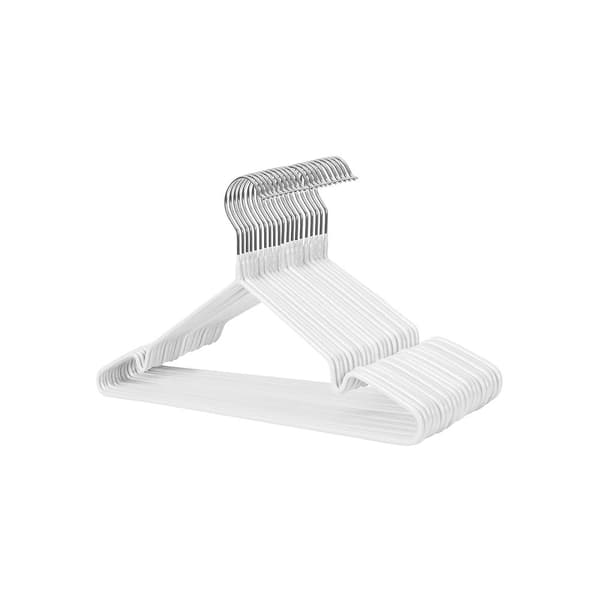 Metalliset vaateripustimet, 20 kpl