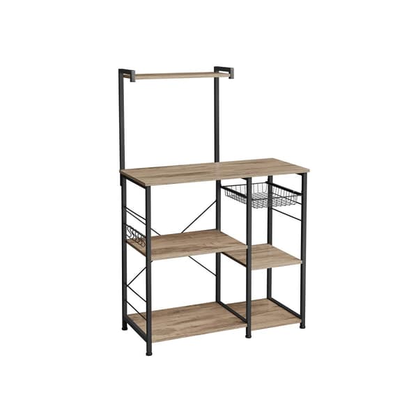 Keittiön hylly metallikorilla