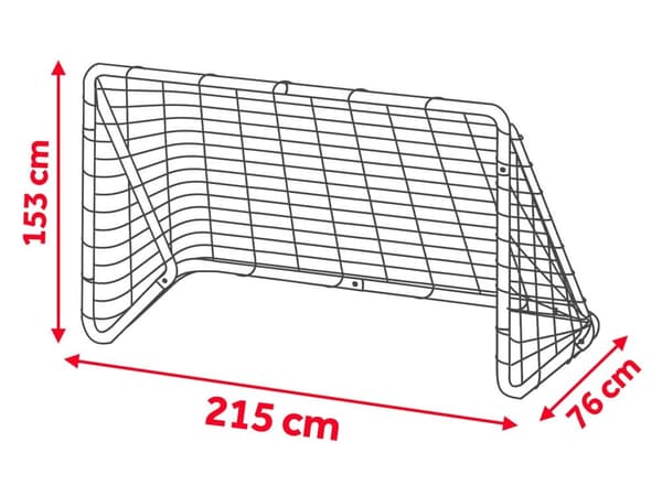 JALKAPALLOMAALI 215x153cm + MATTO