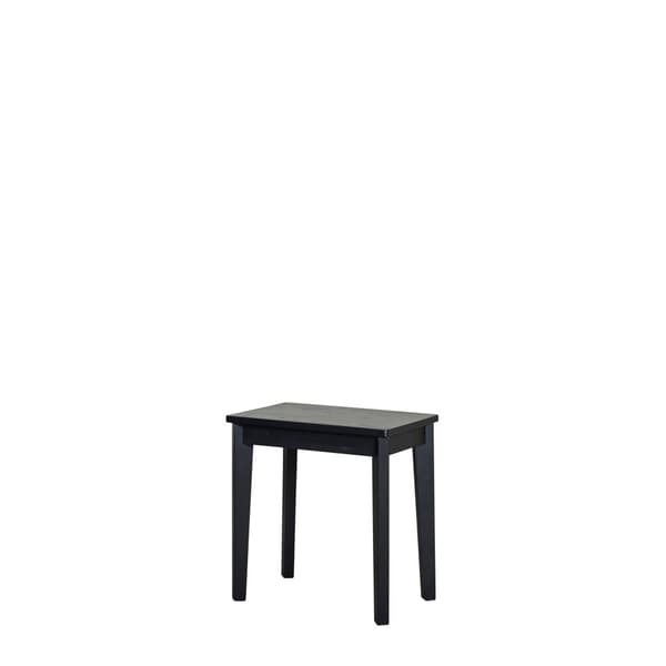 FURNLUX MATSALSSTOL ELLIE SVART 30CM