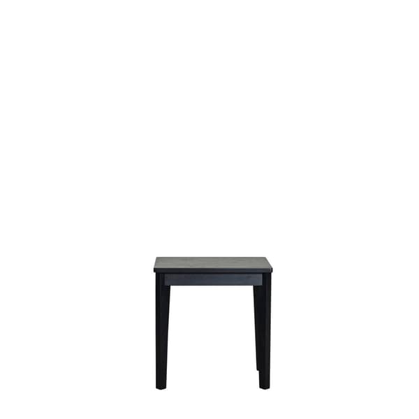 FURNLUX MATSALSSTOL ELLIE SVART 30CM