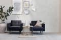 Miniatyrbillede 7 af 7: FURNLUX SIDEBORD TRAVILLE BEIGE 41CM