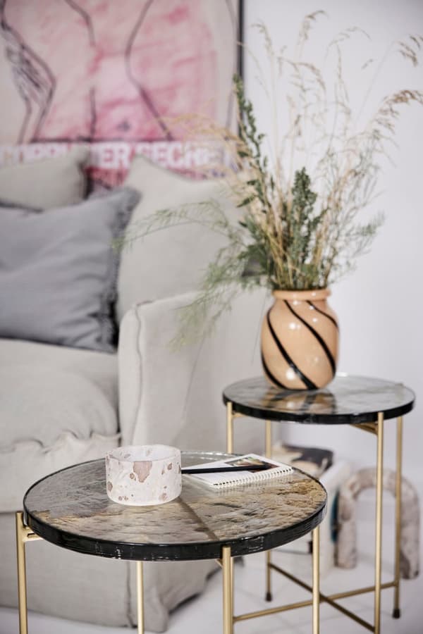 FURNLUX SIDOBORD MARLA GRÅ 45CM