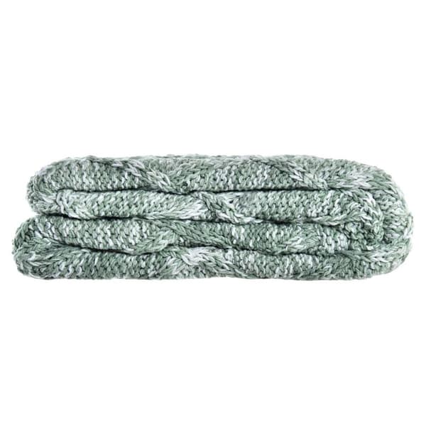 Bed Cover DKD Home Decor Green 150 x 125 x 1 cm (2 Units)