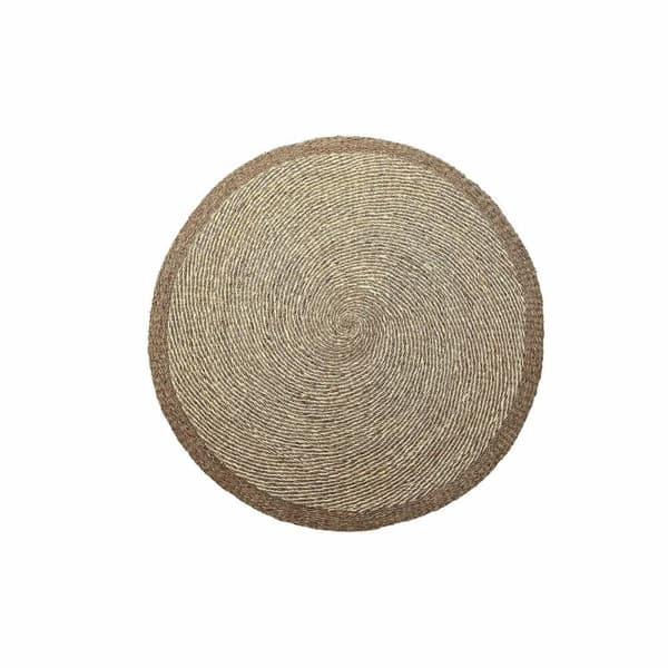 Carpet DKD Home Decor Beige (150 x 1 x 150 cm)