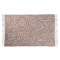 Miniatyrbild 1 av 4: Carpet DKD Home Decor Pink Terracotta White Fringe Urban (120 x 180 x 1 cm)