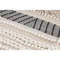 Miniatyrbild 3 av 4: Carpet DKD Home Decor 180 x 120 x 1 cm Black Beige Cotton Boho