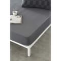 Miniatyrbillede 2 af 4: Fitted bottom sheet Naturals ELBA Dark grey 135 x 200 (Double)