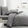 Miniatyrbild 2 av 2: Duvet cover set TODAY Percale Grey 220 x 240 cm