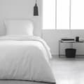 Miniatyrbild 2 av 3: Fitted bottom sheet TODAY Essential White 90 x 190 cm