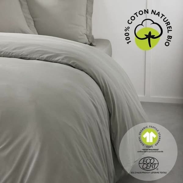 Duvet cover set TODAY Beige 240 x 260 cm