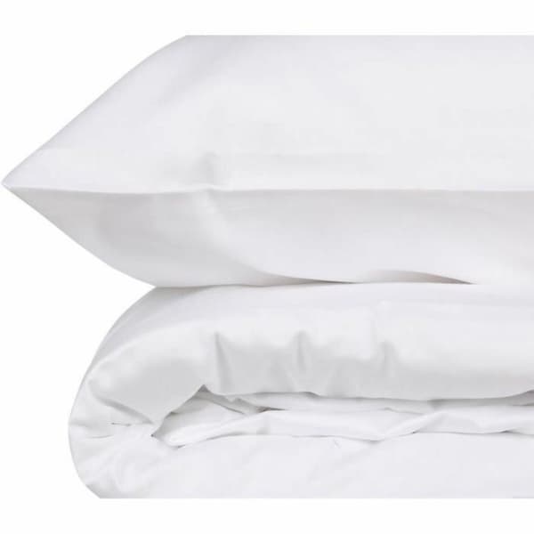 Duvet cover set White 220 x 240 cm