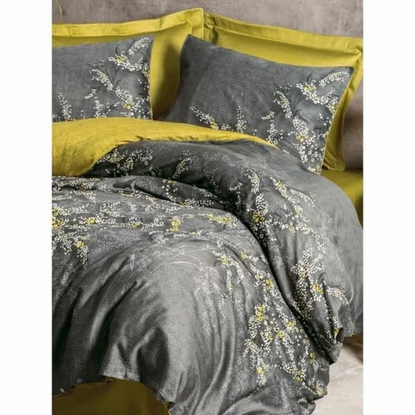 Duvet cover set Grey 220 x 240 cm
