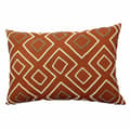Miniatyrbillede 1 af 4: Cushion cover DKD Home Decor 60 x 1 x 40 cm Terracotta Geometric