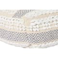 Miniatyrbild 2 av 3: Cushion DKD Home Decor Floor White Grey Squared Boho 60 x 60 x 25 cm
