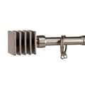 Miniatyrbild 3 av 3: Curtain Bar Extendable Squared Silver Iron 4,5 x 125,5 x 4,5 cm (12 Units)