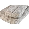 Miniatyrbild 5 av 6: Cushion DKD Home Decor Floor Grey Light brown Aluminium Leaf of a plant 120 x 80 x 16 cm