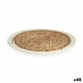 Miniatyrbillede 1 af 3: Table Mat Natural White 30 x 1 x 30 cm (48 Units)