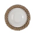 Miniatyrbild 2 av 2: Table Mat Versa White Textile Water hyacinth 38 cm